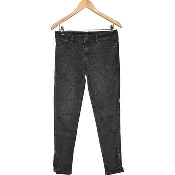 Vêtements Femme Jeans Zara jean slim femme  40 - T3 - L Gris Gris