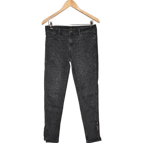 Vêtements Femme Jeans Zara jean slim femme  40 - T3 - L Gris Gris