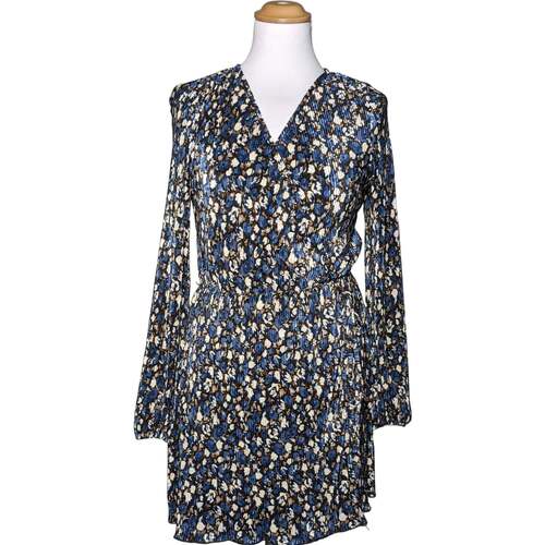 Vêtements Femme Robes courtes Pull And Bear robe courte  36 - T1 - S Bleu Bleu