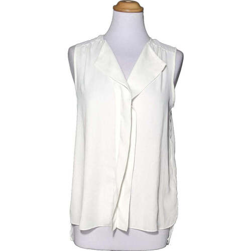 Vêtements Femme Débardeurs / T-shirts sans manche Atmosphere débardeur  40 - T3 - L Blanc Blanc