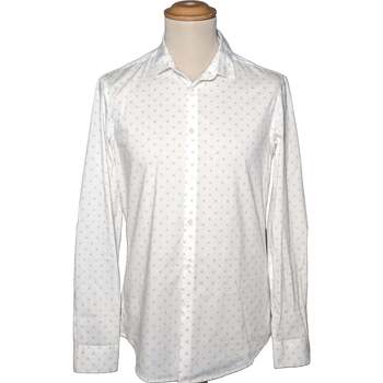 Vêtements Femme Chemises / Chemisiers Benetton chemise  38 - T2 - M Blanc Blanc