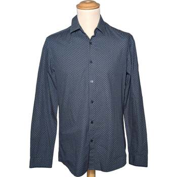 Vêtements Homme Chemises manches longues Jules 40 - T3 - L Bleu