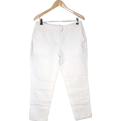 Vêtements Femme Pantalons Sym pantalon slim femme  40 - T3 - L Blanc Blanc
