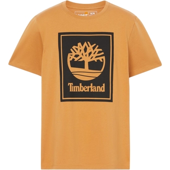 Vêtements Homme T-shirts manches courtes Timberland Short Sleeve Tee Marron