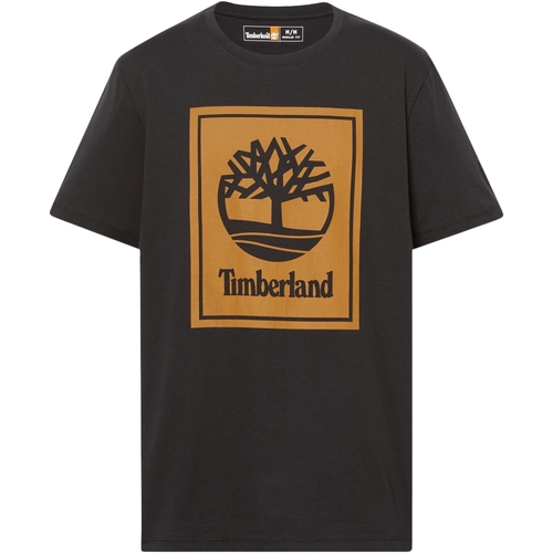 Vêtements Homme T-shirts manches courtes Timberland Short Sleeve Tee Noir