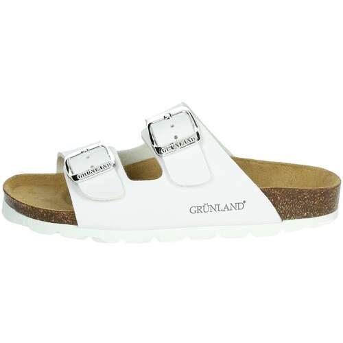 Chaussures Garçon Claquettes Grunland CB3090-40 Blanc