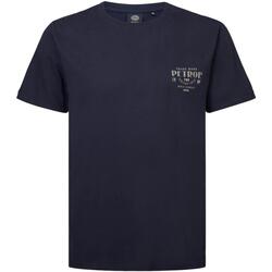 Vêtements Homme T-shirts tonal manches courtes Petrol Industries Men t-shirt ss classic print Bleu