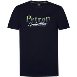 Vêtements Homme T-shirts tonal manches courtes Petrol Industries Men t-shirt ss aop Bleu