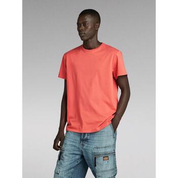 Vêtements Homme T-shirts manches courtes G-Star Raw Base-s r t ss Rouge