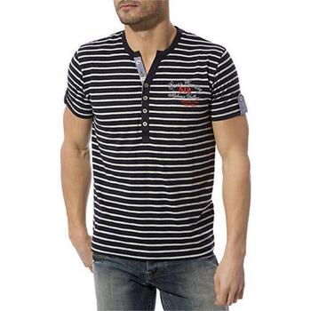 Vêtements Homme T-shirts manches courtes Rg 512 T-Shirt S53024 Gris Blanc Bleu