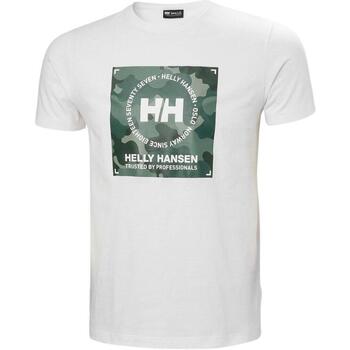 Vêtements T-shirts manches courtes Helly Hansen  Blanc