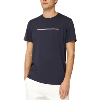 Vêtements Homme T-shirts manches courtes Harmont & Blaine irl232021055-801 Bleu