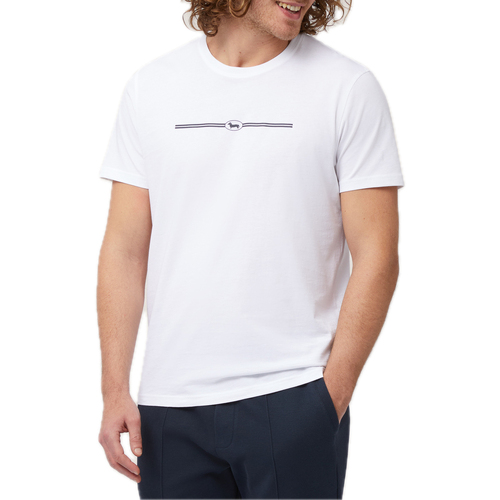 Vêtements Homme T-shirts manches courtes polo ralph lauren logo varsity jacket irl232021055-100 Blanc