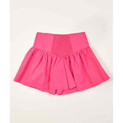 Vêtements Fille Shorts / Bermudas Fun Fun Short pour fille avec taille élastique Violet