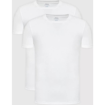 Vêtements Homme T-shirts manches courtes Ralph Lauren 714835960 Blanc
