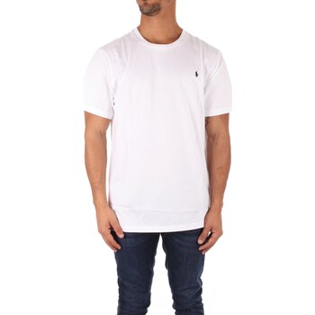 Vêtements Homme T-shirts manches courtes Ralph Lauren 714844756 Blanc
