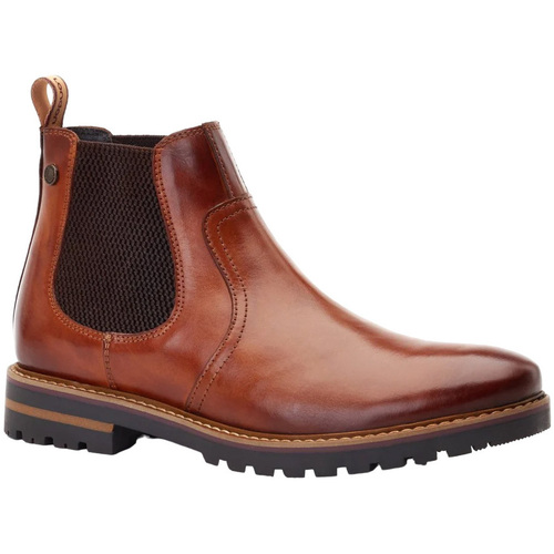 Chaussures Homme Bottes Base London Cutler Rouge