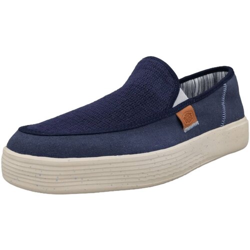Chaussures Homme Slip ons Hey Dude Shoes  Bleu
