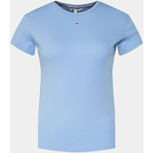 Vêtements Femme T-shirts & Polos Tommy Jeans DW0DW17383 Bleu