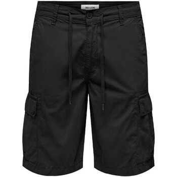 Vêtements Homme Shorts / Bermudas Only & Sons  22029214 Noir