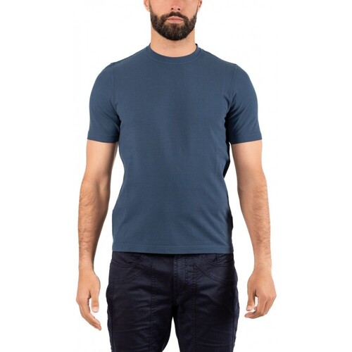 Vêtements Homme T-shirts & Polos Alpha T-SHIRT HOMME Bleu