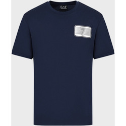 Vêtements Homme T-shirts manches courtes Emporio Armani T-shirt basique Bleu