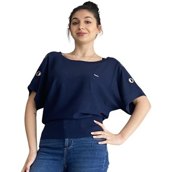 Vêtements Femme T-shirts manches courtes Liu Jo  Bleu