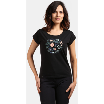 Vêtements T-shirts manches courtes Kilpi T-shirt en coton pour femme  ROANE-W Noir