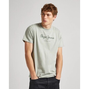Vêtements Homme T-shirts manches courtes Pepe jeans PM508208 EGGO N Vert