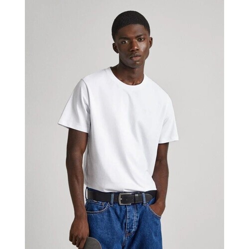 Vêtements Homme T-shirts manches courtes Pepe jeans PM509206 CONNOR Blanc