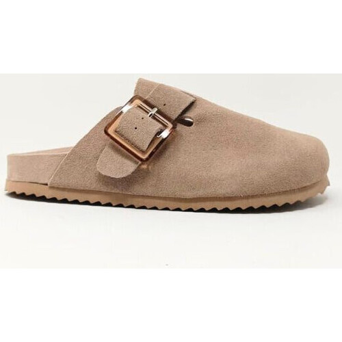 Chaussures Baskets mode Colors of California SABOT SUEDE MUD Beige