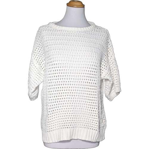 Vêtements Femme Pulls Massimo Dutti pull femme  38 - T2 - M Blanc Blanc
