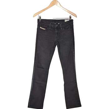 Vêtements Femme Jeans Diesel jean droit femme  36 - T1 - S Noir Noir