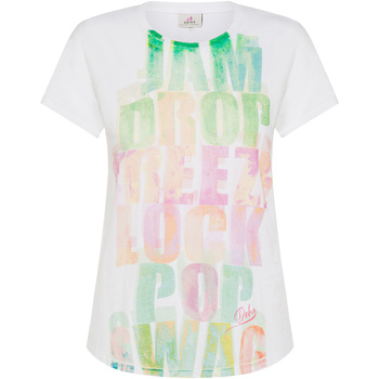 Vêtements Femme T-shirts & Polos Deha T-Shirt Con Stampa Blanc