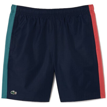 Vêtements Homme Shorts / Bermudas Lacoste SHORT  TENNIS SPORTSUIT COLOR-BLOCK BLEU MARINE BLEU Bleu