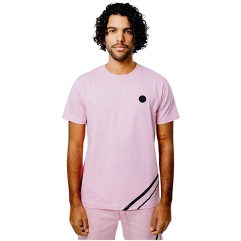 t-shirt chabrand  t shirt  homme ref 63019 rose 
