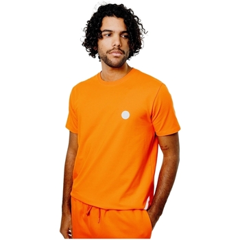t-shirt chabrand  t shirt  homme ref 63019 orange 