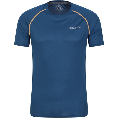 Vêtements Homme T-shirts manches longues Mountain Warehouse MW2442 Bleu