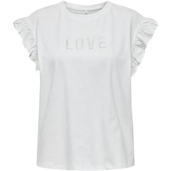 Vêtements Femme Tommy Jeans T-shirt à grand logo drapeau intemporel Noir Only  Blanc
