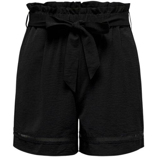 Vêtements Femme Tape Shorts / Bermudas Only  Noir