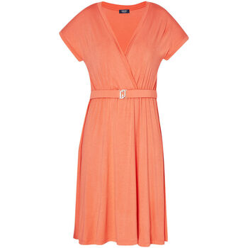 Vêtements Femme Robes Liu Jo Robe courte avec logo Orange