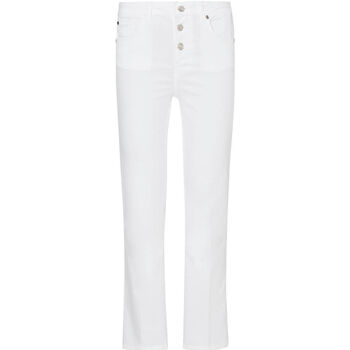 Vêtements Femme Pantalons Liu Jo Pantalon évasé blanc Blanc