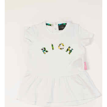 Vêtements Fille Robes John Richmond Robe  pour bébé fille avec boutons au dos Blanc