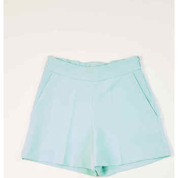 Vêtements Fille Shorts / Bermudas Elsy Short  pour fille avec zip latéral Vert