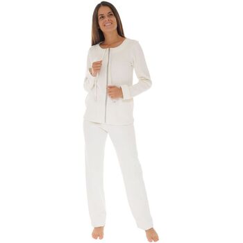 Vêtements Femme Pyjamas / Chemises de nuit Christian Cane GRAZIELLA Blanc