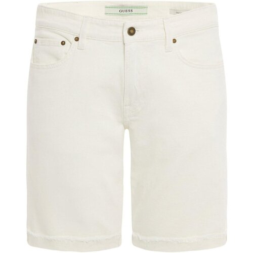 Vêtements Homme Shorts / Bermudas Guess M3YAV2 D5321 Blanc