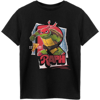 Vêtements Garçon T-shirts manches courtes Teenage Mutant Ninja Turtles NS8312 Noir