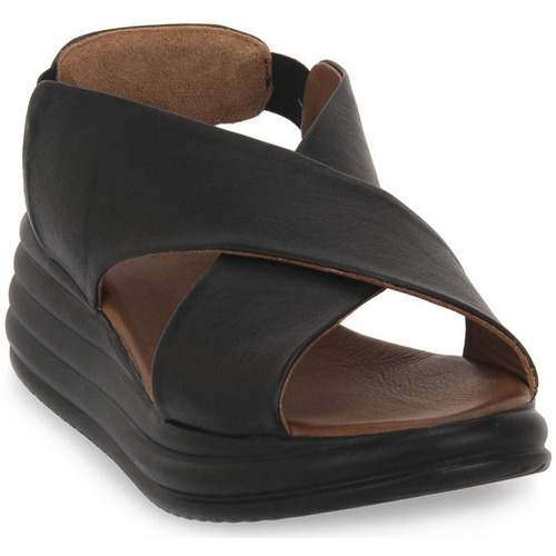 Chaussures Trainers Sandales et Nu-pieds Bueno pie Shoes NERO Noir
