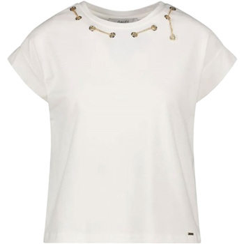 Vêtements Femme T-shirts manches courtes Gaudi T-Shirt M-C Blanc