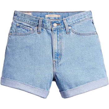 Vêtements Femme Shorts / Bermudas Levi's Rolled 80S Mom Shorts Back To Blue Marine